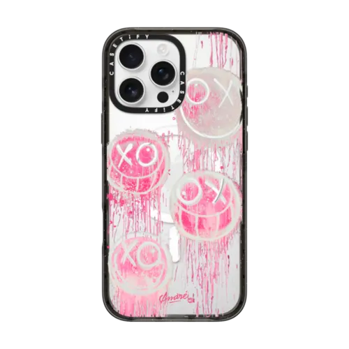 Mr. A Dripping | iPhone 16 Pro Max / Impact Case MagSafe Compatible / Black | Image 1