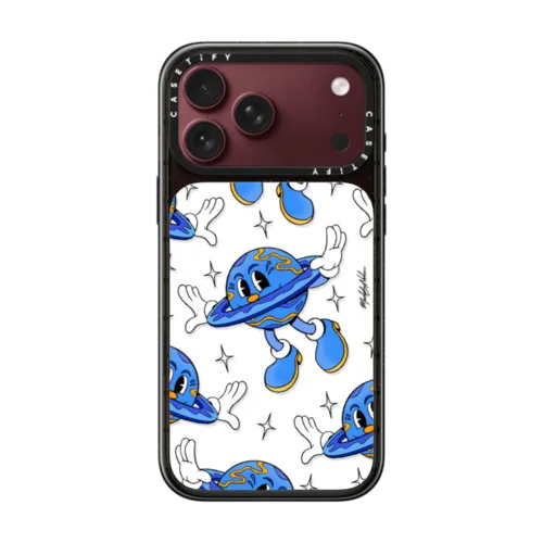 Need Some Space by Made By Nelson | iPhone 18 Pro Max / Impact Case MagSafe Compatible - Glossy / Glossy Black | Image 1