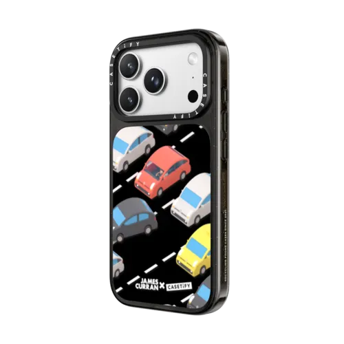 SlimJim Traffic | iPhone 18 Pro Max / Impact Case MagSafe Compatible - Glossy / Glossy Black | Image 2