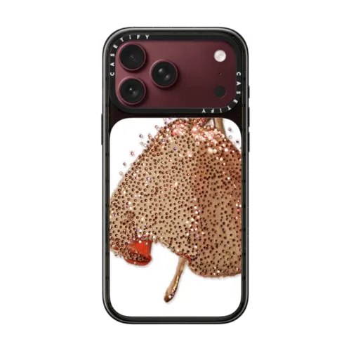 Sparkling Gown | iPhone 18 Pro Max / Impact Case MagSafe Compatible - Glossy / Glossy Black | Image 1