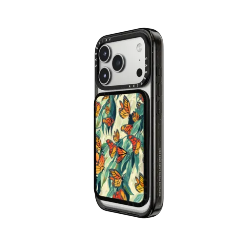 The Monarch by Grace Andersson | Snappy Cardholder Stand / Snappy Cardholder Stand MagSafe Compatible / Black | Image 2