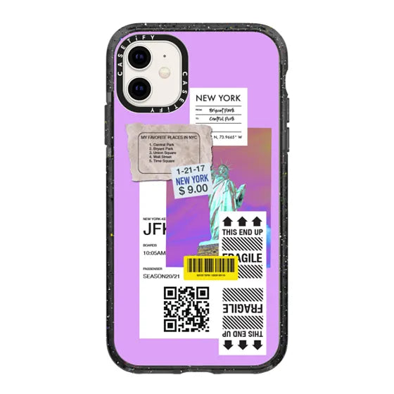 Label Note Case - Pixie Purple | Image 1