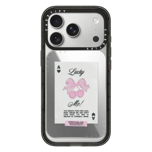 Lucky Me | Snappy Cardholder Stand / Snappy Mirror Cardholder Stand MagSafe Compatible / Silver | Image 1