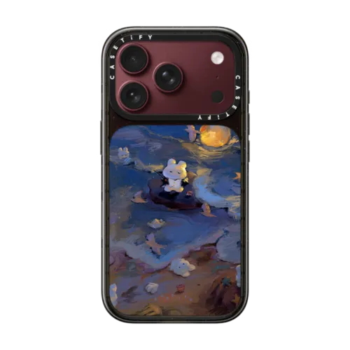 Melody of the Sea | iPhone 18 Pro / Impact Case MagSafe Compatible - Glossy / Glossy Black | Image 1