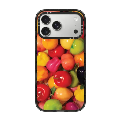 SWEET TOOTH (HEART) CHIAN | GELBOYS | iPhone 17 Pro Max / Impact Case MagSafe Compatible / Black | Image 1