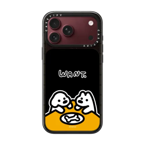 WANT. | iPhone 18 Pro Max / Impact Case MagSafe Compatible - Glossy / Glossy Black | Image 1