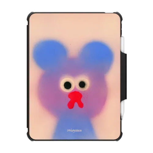 Soft Bear | iPad Pro 12.9-inch (5th/6th gen) / iPad Impact Folio Case / Black | Image 1