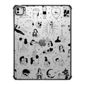 Myself black on white | iPad Pro 13-inch (M4/M5) / iPad Impact Case / Black | Image 1