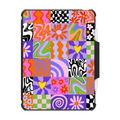 Retro Checkerboard by Illustrated By Charlie | iPad Pro 11-inch (3rd/4th gen) / iPad Impact Folio Case / Black | Image 1