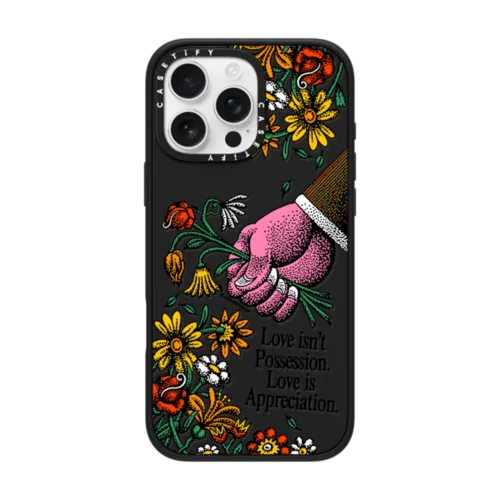 Appreciate by Jake Foreman | iPhone 16 Pro Max / Impact Case MagSafe Compatible / Matte Black | Image 1