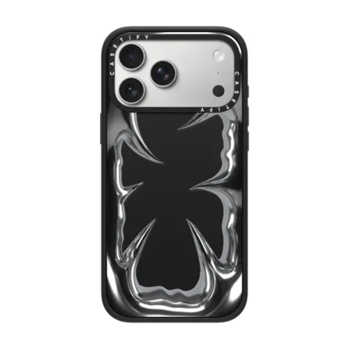 Metal Crush Frame | iPhone 17 Pro Max / Impact Case MagSafe Compatible / Matte Black | Image 1