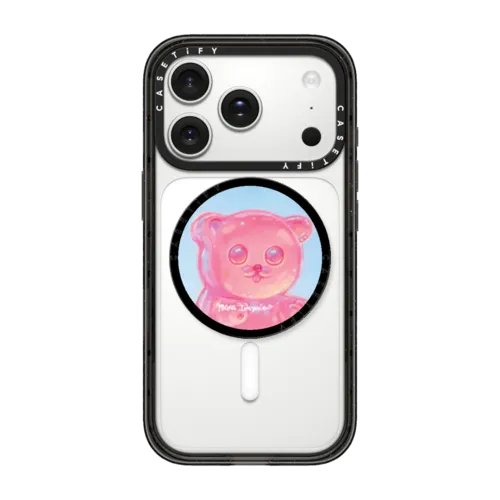 Jelly Beary | Snappy Grip Stand / Snappy Grip Stand MagSafe Compatible / Black | Image 1