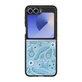 Nadyung (Water) - Aboriginal Art | Galaxy Z Flip6 / Impact Case / Black | Image 1