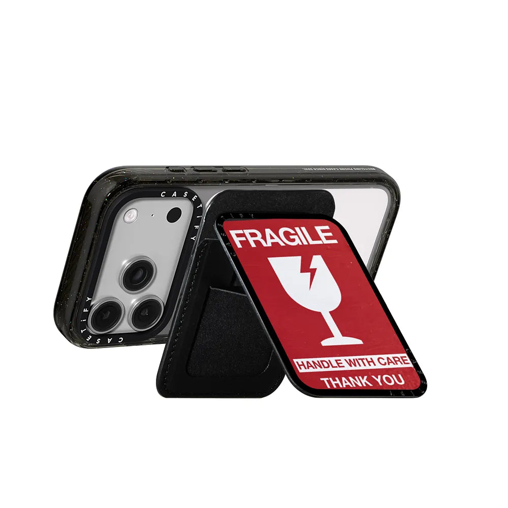 DHL Shipping Stickers Card Holder