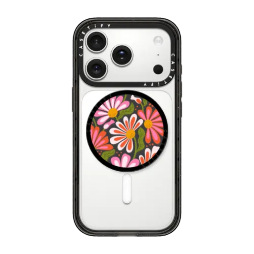 Las Flores | Snappy Grip Stand / Snappy Grip Stand MagSafe Compatible / Black | Image 1