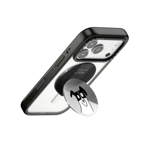 Le Chien Snappy Grip Stand | Snappy Grip Stand / Snappy Mirror Grip Stand MagSafe Compatible / Silver | Image 3