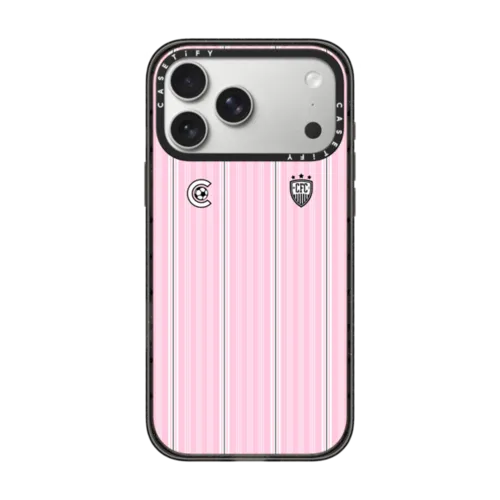 Pink Jersey | iPhone 17 Pro Max / Impact Case MagSafe Compatible / Black | Image 1