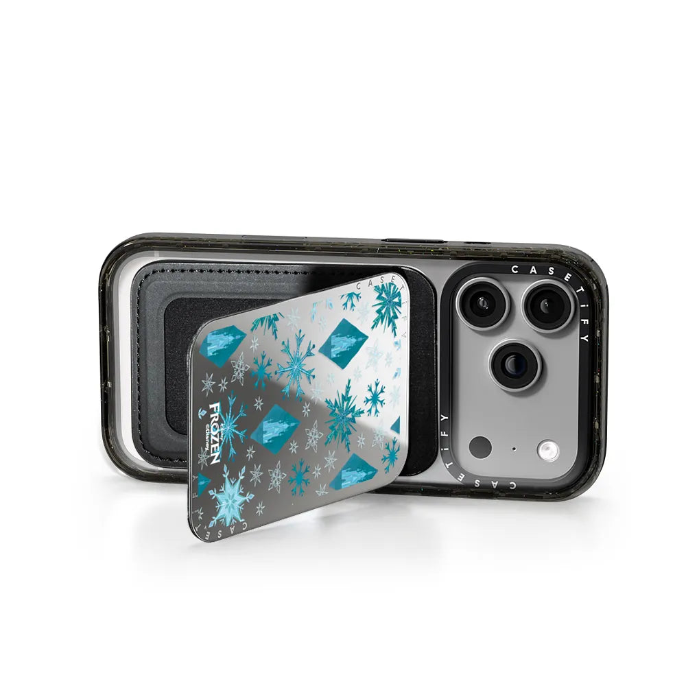 Ice Castle Pattern Snappy Cardholder Stand