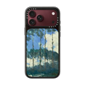 Poplars on the Epte Phone Case | iPhone 18 Pro Max / Impact Case MagSafe Compatible - Glossy / Glossy Black | Image 1
