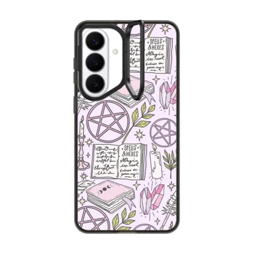 Witch Grimoire | Galaxy S26+ / Impact Ring Stand Magnetic Case / Black | Image 1