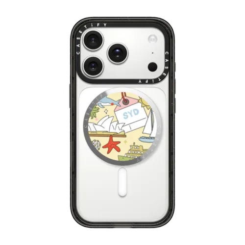 Sydney Stickers | Snappy Grip Stand / Snappy Mirror Grip Stand MagSafe Compatible / Silver | Image 1