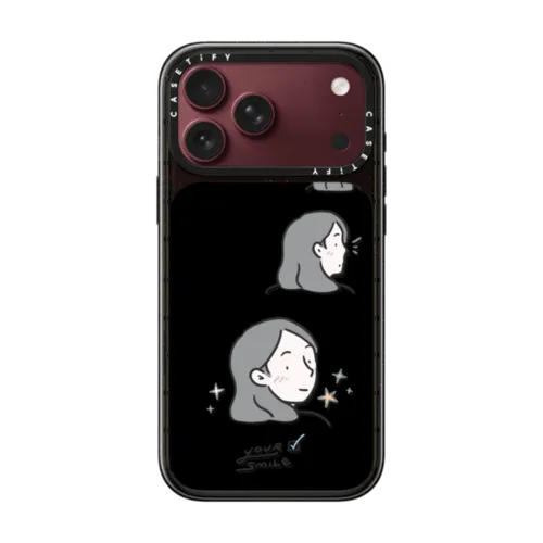 You are my Smile | iPhone 18 Pro Max / Impact Case MagSafe Compatible - Glossy / Glossy Black | Image 1
