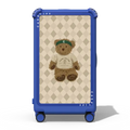 Sip and Serve Bear CHECK-IN TRUNK SUITCASE | 29" Check-In Trunk Suitcase / Bounce Suitcase / Cobalt Blue | Image 1