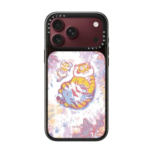 Father And Son Midday Rest BY BU2MA | iPhone 18 Pro Max / Impact Case MagSafe Compatible - Glossy / Glossy Black | Image 1