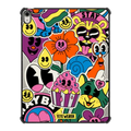 Sticker Bliss | iPad Air 13-inch (M2 - M4) / iPad Impact Case / Black | Image 1