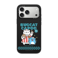 Bugcat Capoo Retro Blue Case | iPhone 17 Pro Max / Impact Case MagSafe Compatible / Matte Black | Image 1