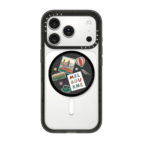 Melbourne Stickers | Snappy Grip Stand / Snappy Grip Stand MagSafe Compatible / Black | Image 1