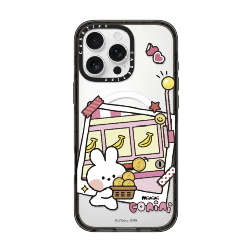 Lucky baby conini Case  | iPhone 16 Pro Max / Impact Case MagSafe Compatible / Black | Image 1