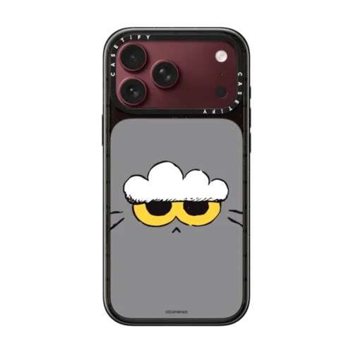 ZO&FRIENDS ZOA Face Case - Normal | iPhone 18 Pro Max / Impact Case MagSafe Compatible - Glossy / Glossy Black | Image 1