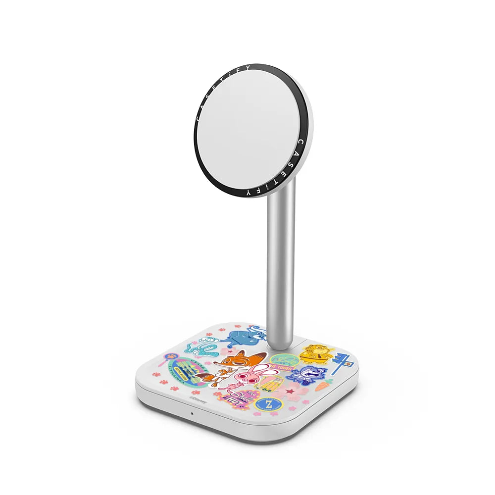 Nick and Judy Stickermania PowerThru 2-in-1 Charging Stand