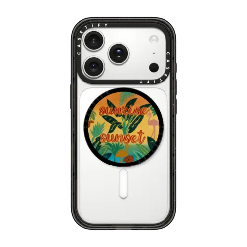 Sunrise Sunset | Snappy Grip Stand / Snappy Grip Stand MagSafe Compatible / Black | Image 1