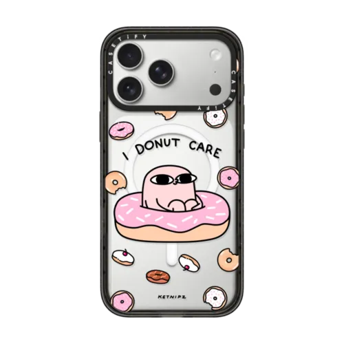 I Donut Care Case | iPhone 17 Pro Max / Impact Case MagSafe Compatible / Black | Image 1