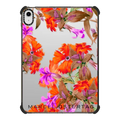 Burning Flowers | iPad 10.9-inch (10th gen) / iPad Impact Case / Black | Image 1
