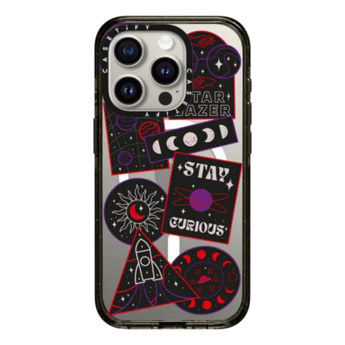 Stay Curious | iPhone 15 Pro / Impact Case MagSafe Compatible / Black | Image 1