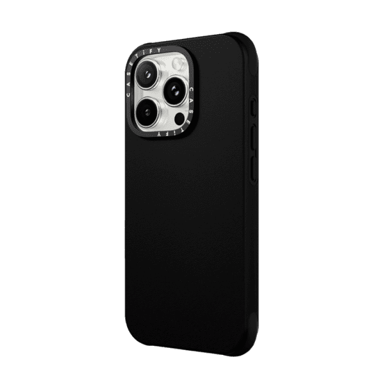 3-in-1 BioVeg Set- iPhone 16 Pro Max (Black) & Snappy Wallet (Black) & Heart Cross-body Strap (Black)
