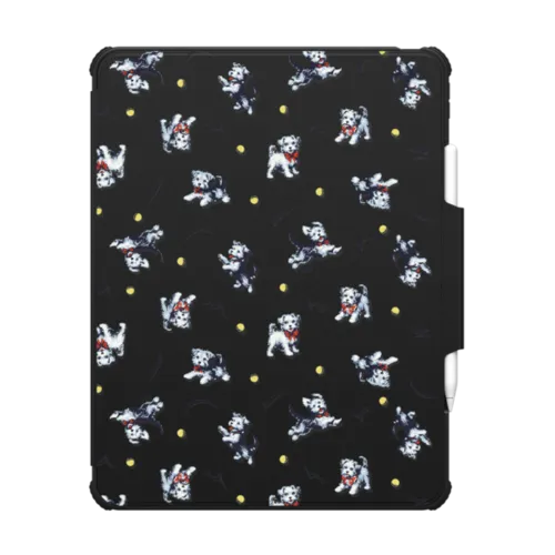 Puppy Dog | iPad Pro 13-inch (M4/M5) / iPad Impact Folio Case / Black | Image 1