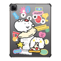 Pizza! created by the world's best monster | iPad Pro 12.9-inch (5th/6th gen) / iPad Impact Case / Black | Image 1
