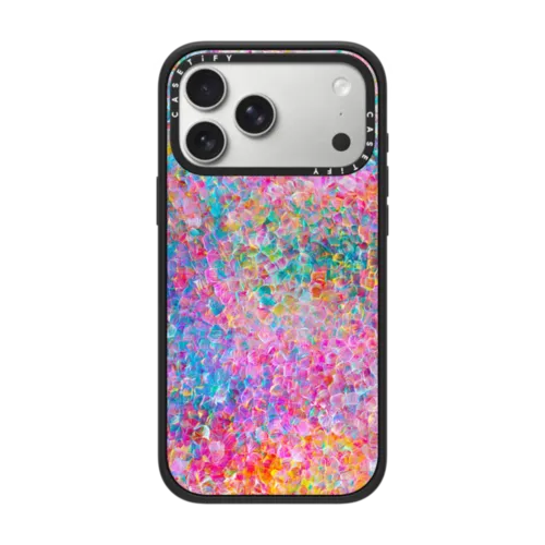 My Neon Summer by Ingrid Ching | iPhone 17 Pro Max / Impact Case MagSafe Compatible / Matte Black | Image 1