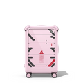Techie | 21" Carry-On Suitcase / Bounce Suitcase / Glossy Primrose Pink | Image 1