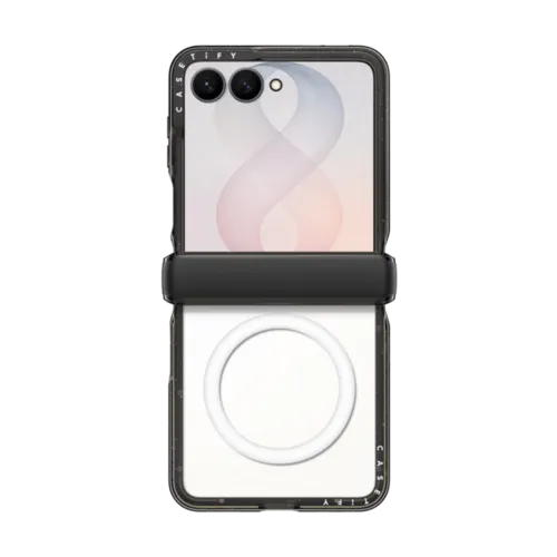 Custom Phone Case | Galaxy Z Flip8 / Impact Magnetic Case / Black | Image 1