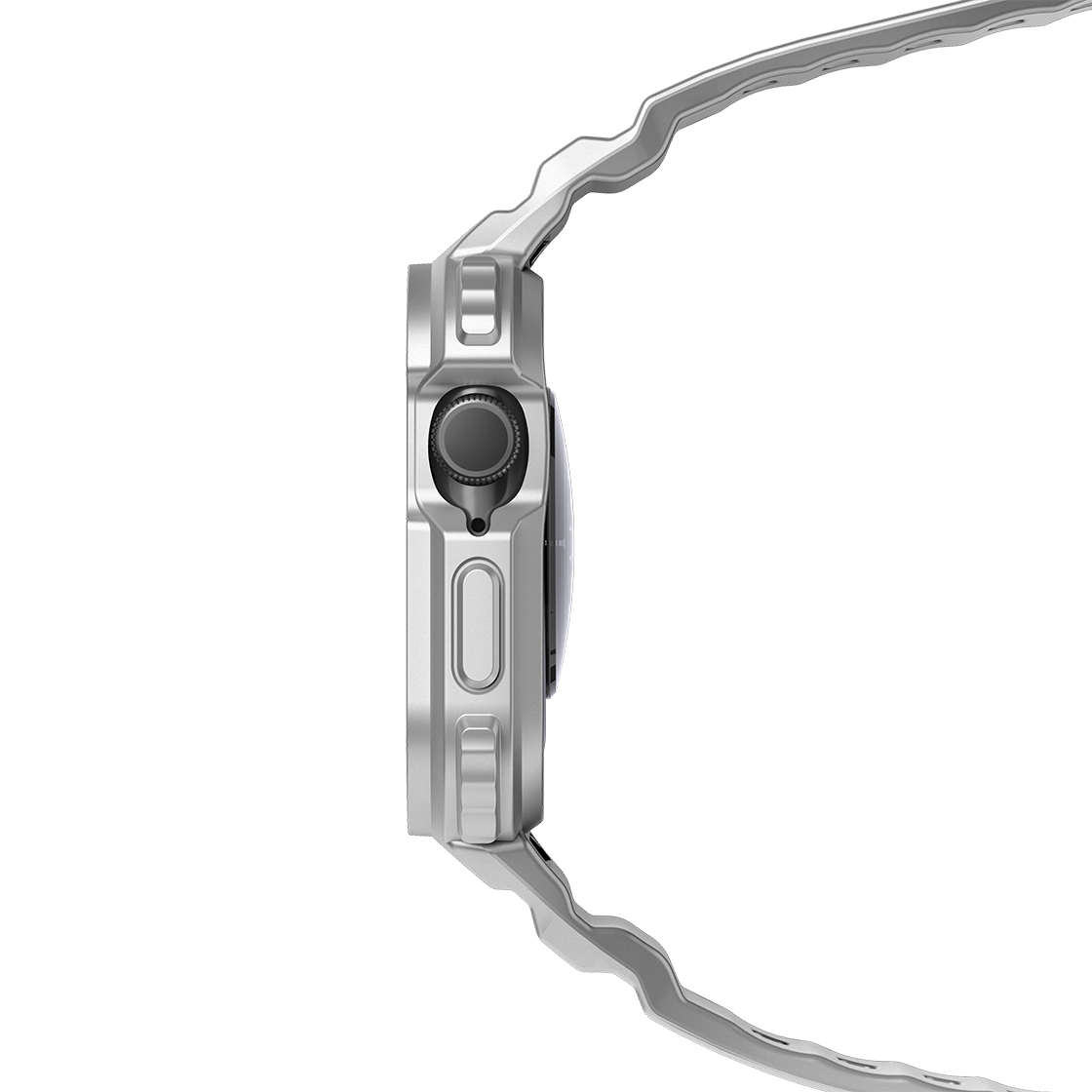 The Bounce Odyssey Band  45mm (Series 7-9) - Silver