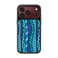 WAVES BY ROMERO BRITTO | iPhone 18 Pro Max / Impact Case MagSafe Compatible - Glossy / Glossy Black | Image 1