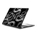 Transparent Kingsnake | MacBook Air 13-inch (M1 / Intel) / MacBook Impact Case / Black | Image 1