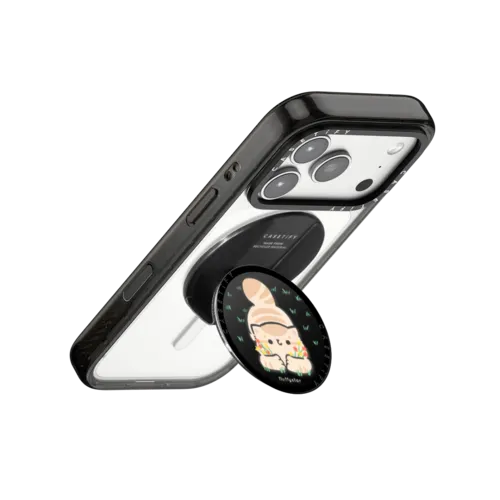 You Are My Flower Bobo | Snappy Grip Stand / Snappy Grip Stand MagSafe Compatible / Black | Image 3