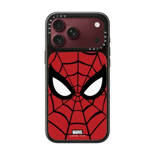 Spider-Man New Mask Case | iPhone 18 Pro Max / Impact Case MagSafe Compatible - Glossy / Glossy Black | Image 1