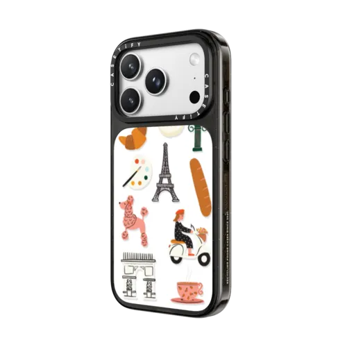 PARIS 2 | iPhone 18 Pro Max / Impact Case MagSafe Compatible - Glossy / Glossy Black | Image 2